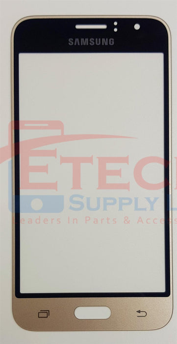 Samsung Galaxy J1 J120F 2016 Replacement Top Glass Without OCA - Gold