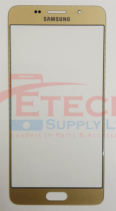 Samsung Galaxy A5 2016 A510F  Replacement  Top Glass Without OCA - Gold