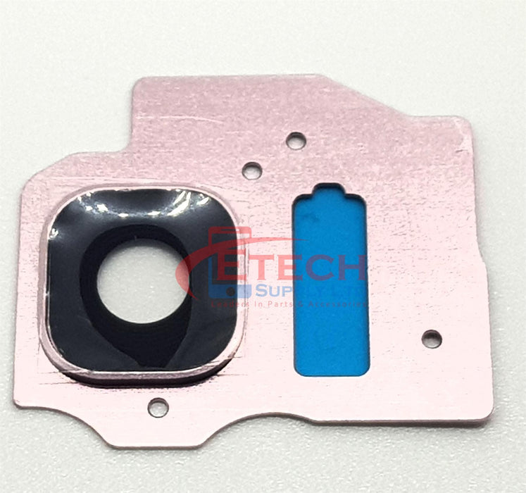 Samsung Galaxy S8 Plus G955F Replacement Rear Camera Ring With Lens & Adhesive - Rose Pink