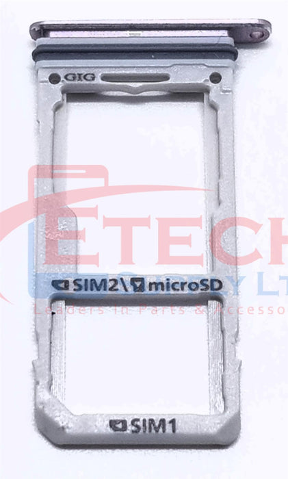 Samsung Galaxy S8 G950F / S8 Plus G955F Replacement  Dual Sim / SD Card Tray - Rose Pink