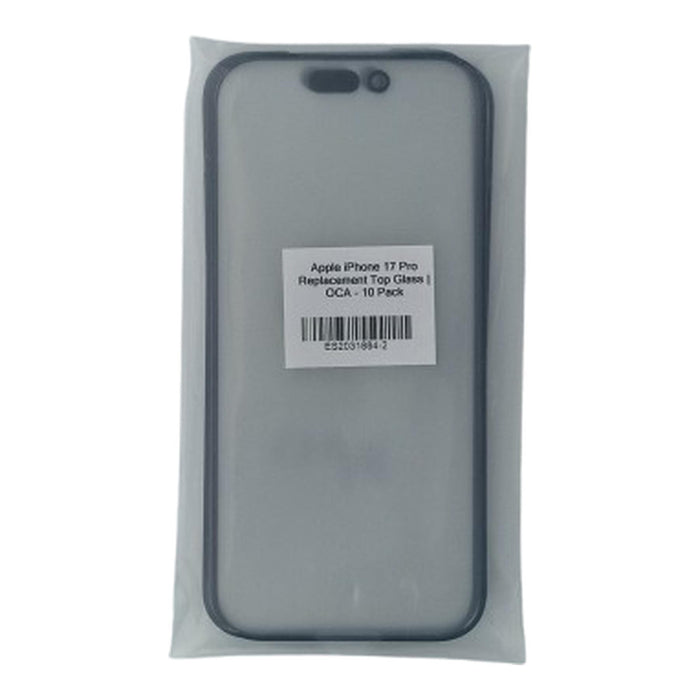 Apple iPhone 17 Pro Replacement Top Glass | OCA | 10 Pack