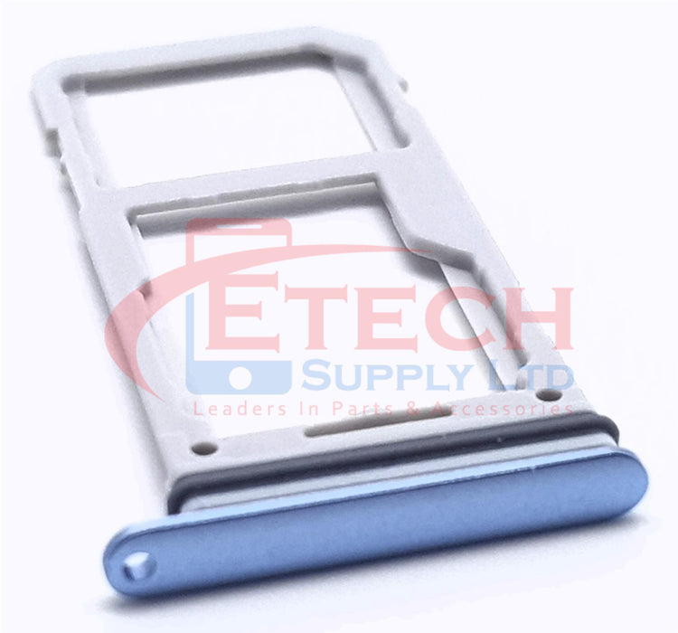 Samsung Galaxy S8 G950F / S8 Plus G955F Replacement Sim / SD Card Tray - Coral Blue