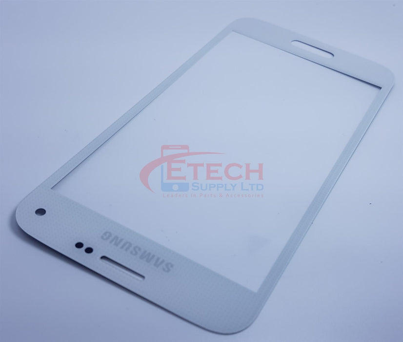 Samsung Galaxy S5 Mini G800F Replacement Top Glass Without OCA - Shimmery White