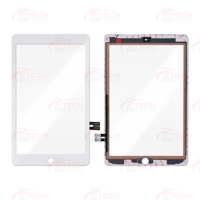 Apple iPad 6th Gen | 2018 | Replacement Digitizer | Tesa Adhesive | Premium Pro | White