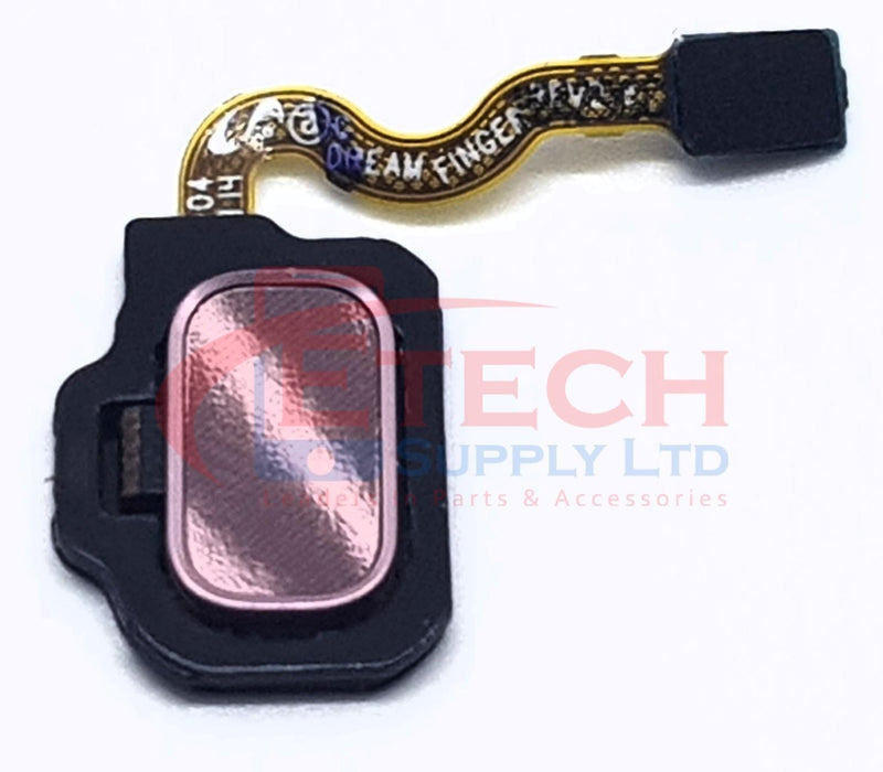 Samsung Galaxy S8 G950F / S8 Plus G955F Replacement Fingerprint Scanner Sensor Button  - Rose Pink