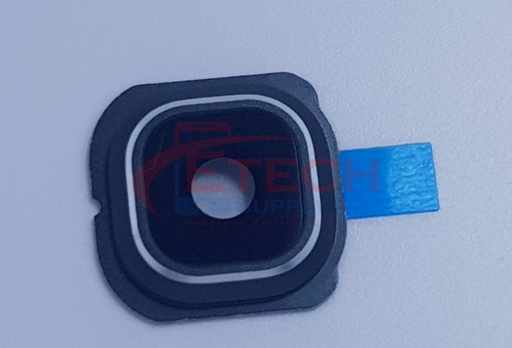 Samsung Galaxy S6 Edge G925F Replacement Rear Camera Ring With Lens & Adhesive - Green Emerald