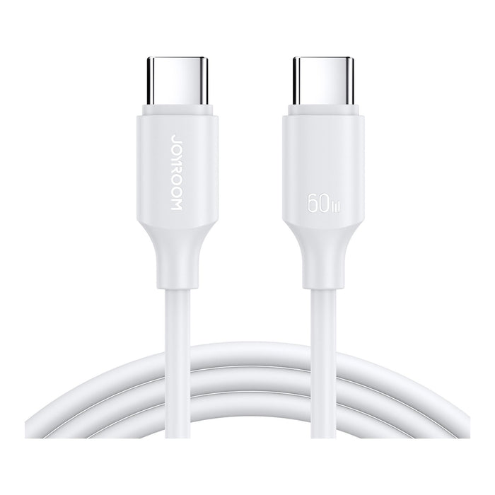Joyroom S-A9 Long-Lasting Series 60W Fast Charging Cable | Type-C to Type-C | 1M | White