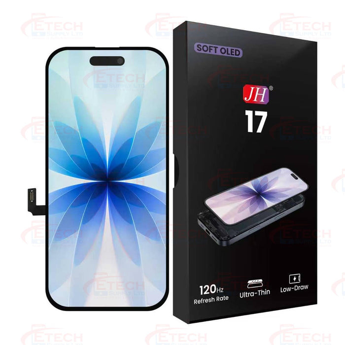 Apple iPhone 17 Replacement Screen | Soft OLED | JH