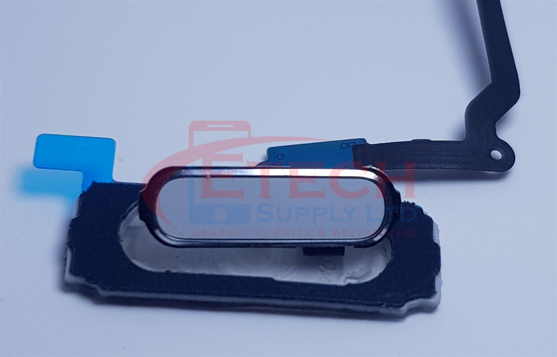 Samsung Galaxy S5 G900F Replacement Home Button With Flex Cable - Shimmery White