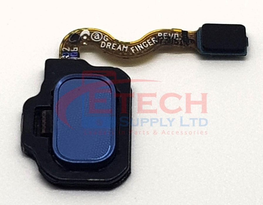 Samsung Galaxy S8 G950F / S8 Plus G955F Replacement Fingerprint Scanner Sensor Button  - Coral Blue
