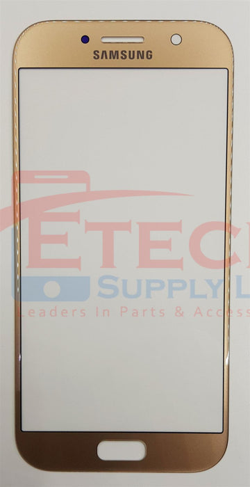 Samsung Galaxy A5 2017 A520F Replacement Top Glass Without OCA - Gold Sand