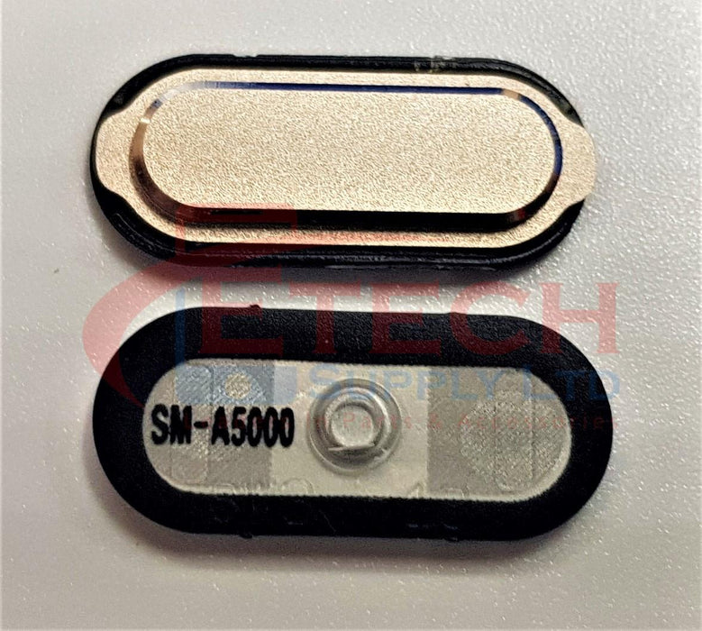Samsung Galaxy A7 A700F 2015 Replacement Home Button - Champagne Gold