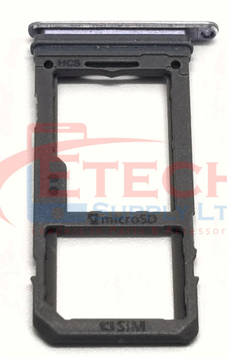 Samsung Galaxy S8 G950F / S8 Plus G955F Replacement Sim / SD Card Tray  - Orchid Grey