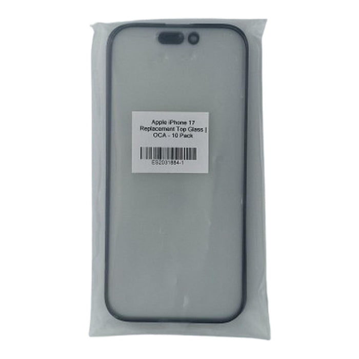 Apple iPhone 17 Replacement Top Glass | OCA | 10 Pack