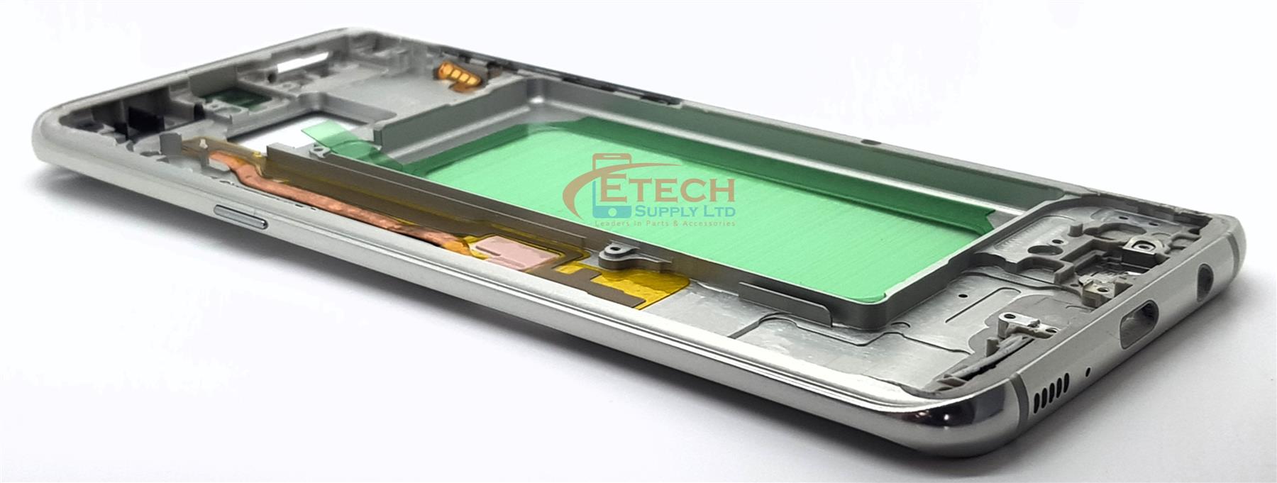Samsung Galaxy S8 Plus G955F Replacement Mid Frame Housing With Small Parts - Arctic Silver