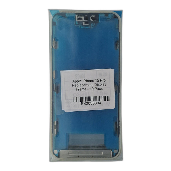 Apple iPhone 15 Pro Replacement Display Frame - 10 Pack