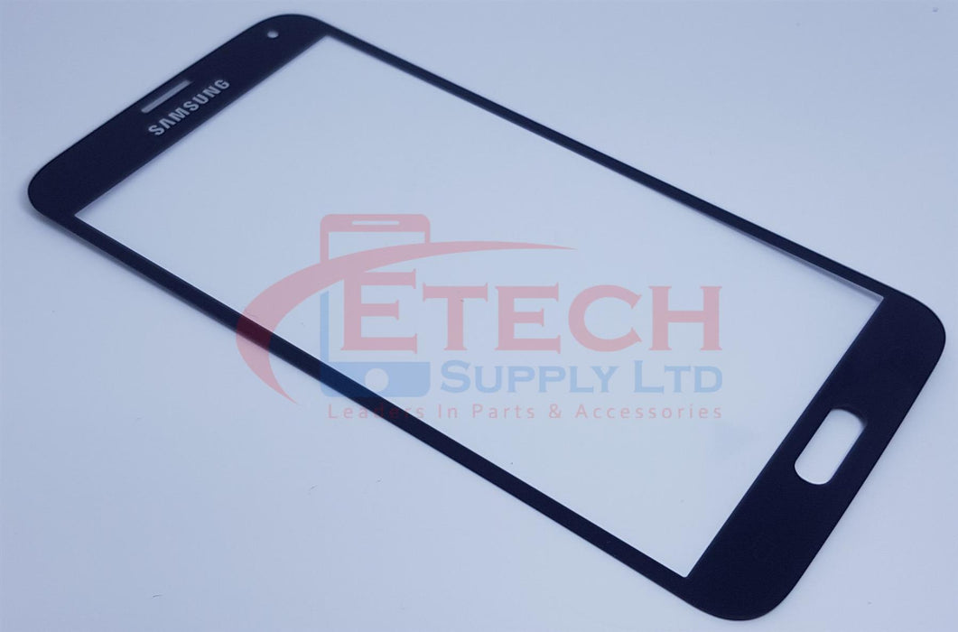 Samsung Galaxy S5  G900F Replacement Top Glass Without OCA - Electric Blue