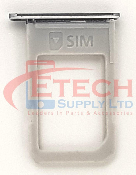 Samsung Galaxy S6 Edge Plus G928F Replacement Sim Tray - Silver