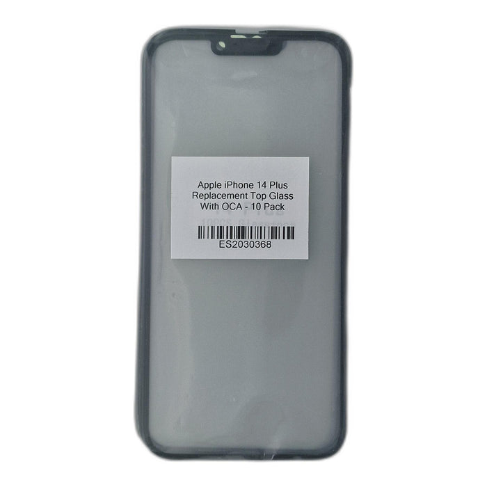 Apple iPhone 14 Plus Replacement Top Glass With OCA - 10 Pack
