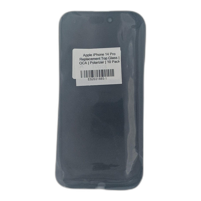 Apple iPhone 14 Pro Replacement Top Glass | OCA | Polarizer | 10 Pack