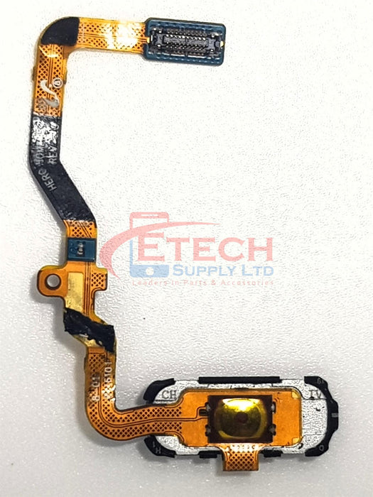 Samsung Galaxy S7 G930F Replacement Home Button Flex -  White Pearl