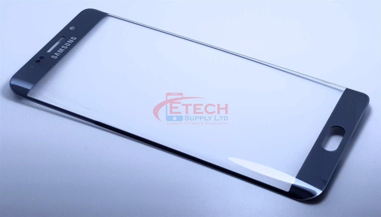 Samsung Galaxy S6 Edge Plus G928F Replacement Top Glass Without OCA - Silver Titan