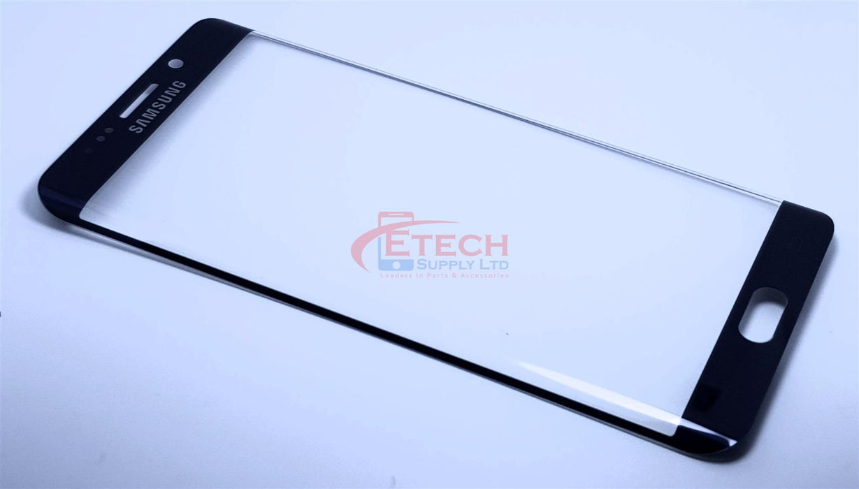 Samsung Galaxy S6 Edge Plus G928F Replacement Top Glass Without OCA - Black Sapphire