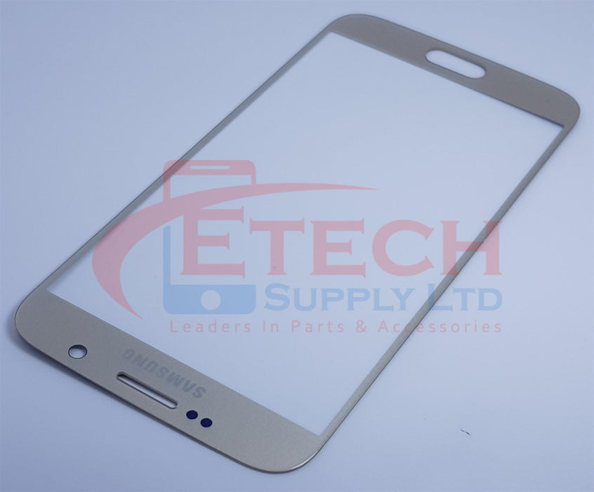 Samsung Galaxy S6 G920F Replacement Top Glass Without OCA - Gold Platinum