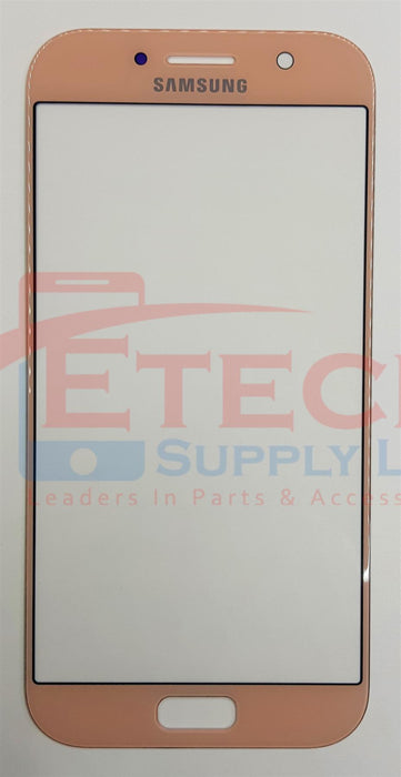 Samsung Galaxy A5 2017 A520F Replacement Top Glass Without OCA - Peach Cloud