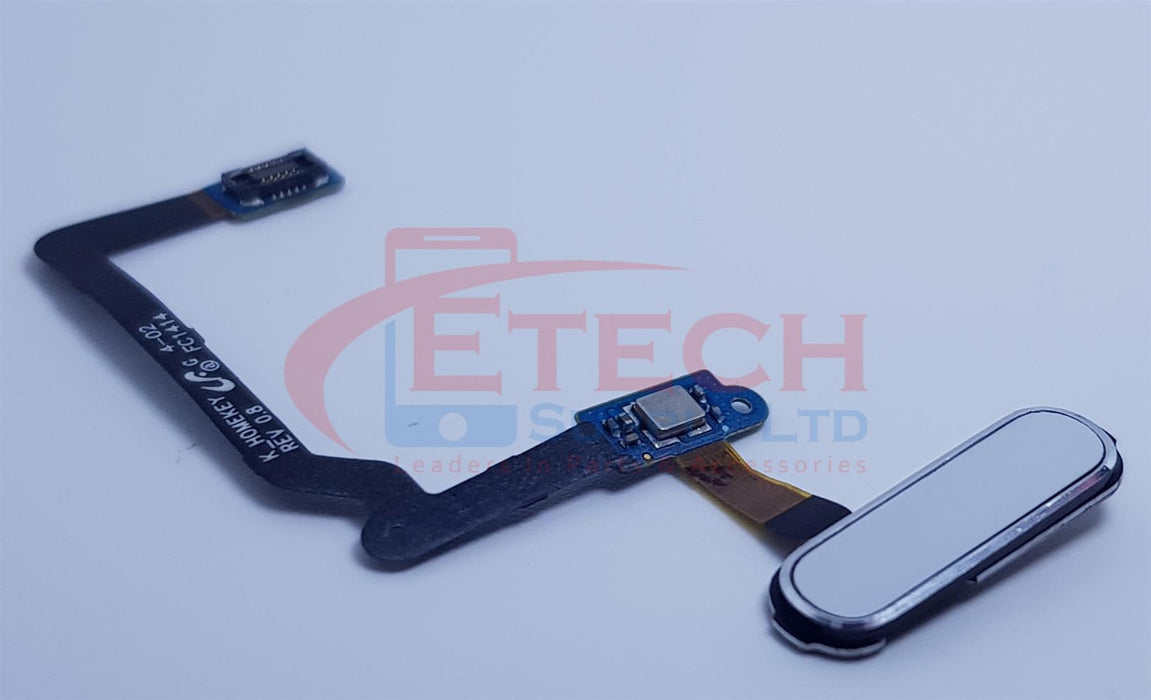 Samsung Galaxy S5 Mini G800F Replacement Home Button Flex - White