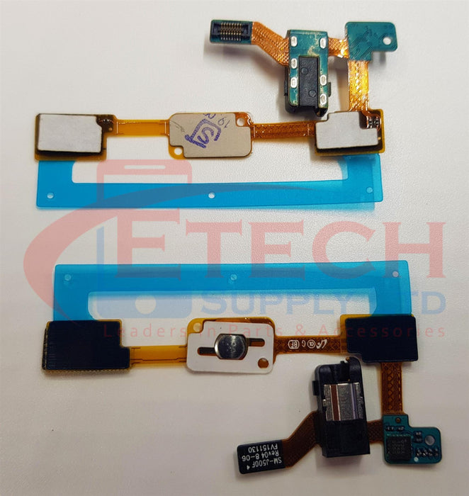 Samsung Galaxy J5 J500F 2015 Replacement Home Button Flex With Navigation Pads & Headphone Jack