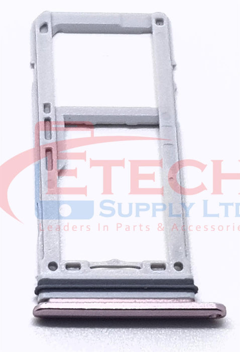 Samsung Galaxy S8 G950F / S8 Plus G955F Replacement  Dual Sim / SD Card Tray - Rose Pink