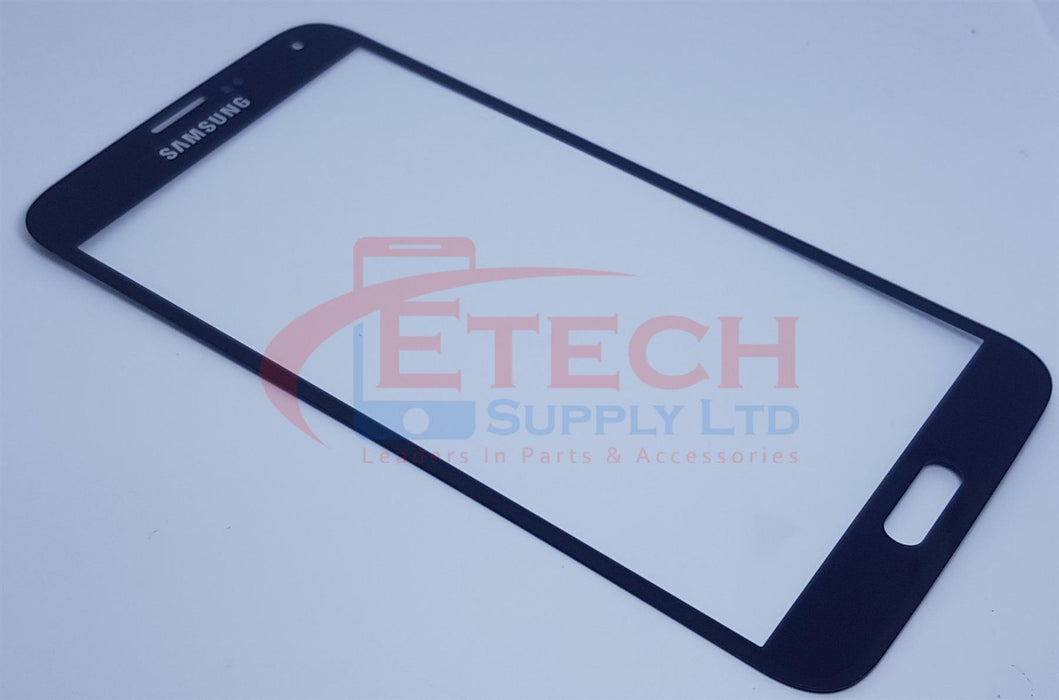 Samsung Galaxy S5  G900F Replacement Top Glass Without OCA - Charcoal Black