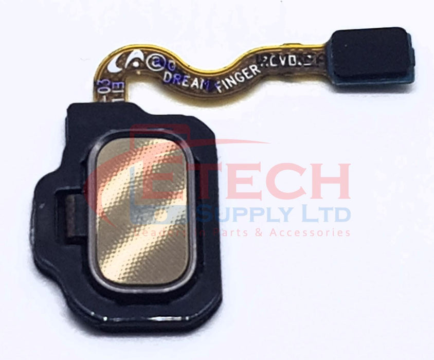 Samsung Galaxy S8 G950F / S8 Plus G955F Replacement Fingerprint Scanner Sensor Button  - Maple Gold