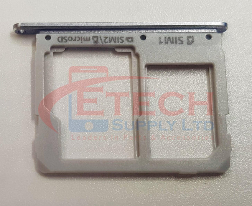 Samsung Galaxy A7 A710F 2016 Replacement  Dual SIM / SD Card Tray - Grey