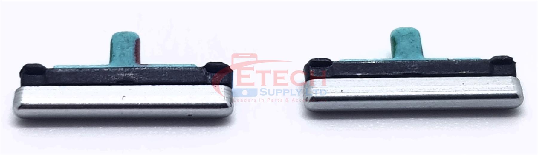Samsung Galaxy S8 G950F / S8 Plus G955F Replacement External Volume / Power / Bixby Buttons Set - Artic Silver