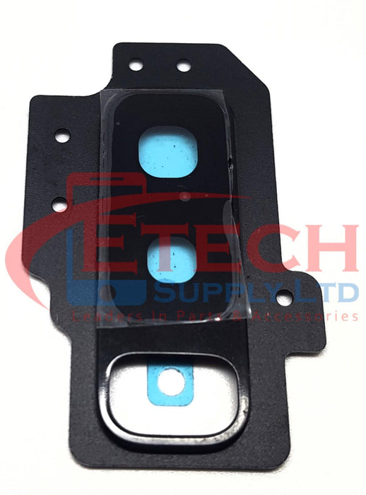 Samsung Galaxy S9 Plus G965F Replacement Rear Camera Ring With Lens & Adhesive - Midnight Black