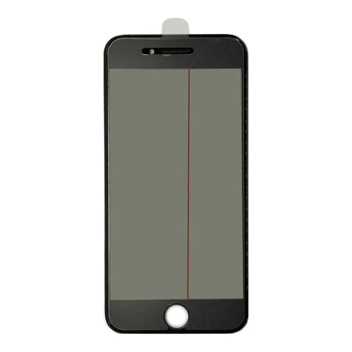 Apple iPhone 8  / SE 2020 Replacement (4 In 1) Top Glass With Frame, OCA & Polarizer - Black