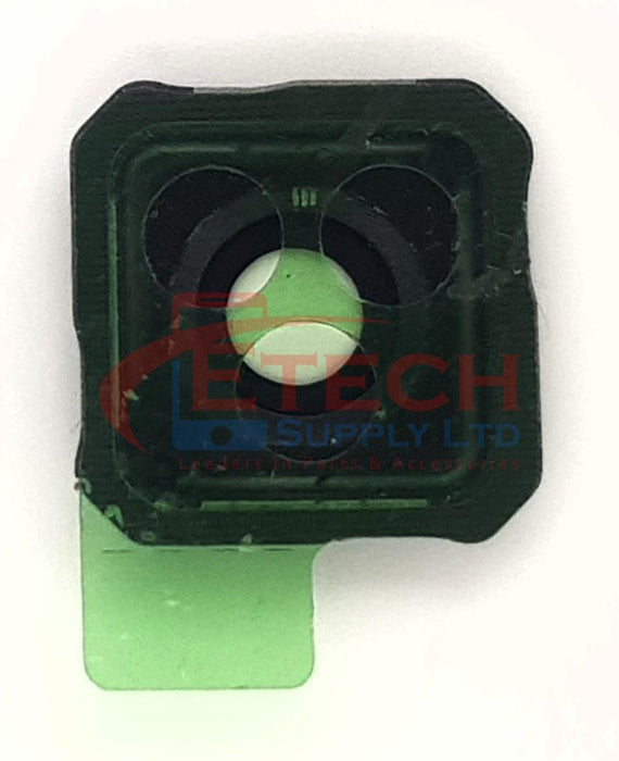 Samsung Galaxy S6 Edge Plus G928F Replacement Rear Camera Ring With Lens & Adhesive - Silver Titan