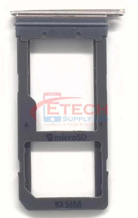 Samsung Galaxy S7 Edge G935F Replacement Sim / SD Card Tray - Gold Platinum