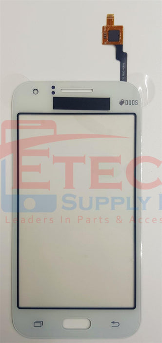 Samsung Galaxy J1 J100F 2015 Replacement Top Glass With Digitizer | NO OCA - White