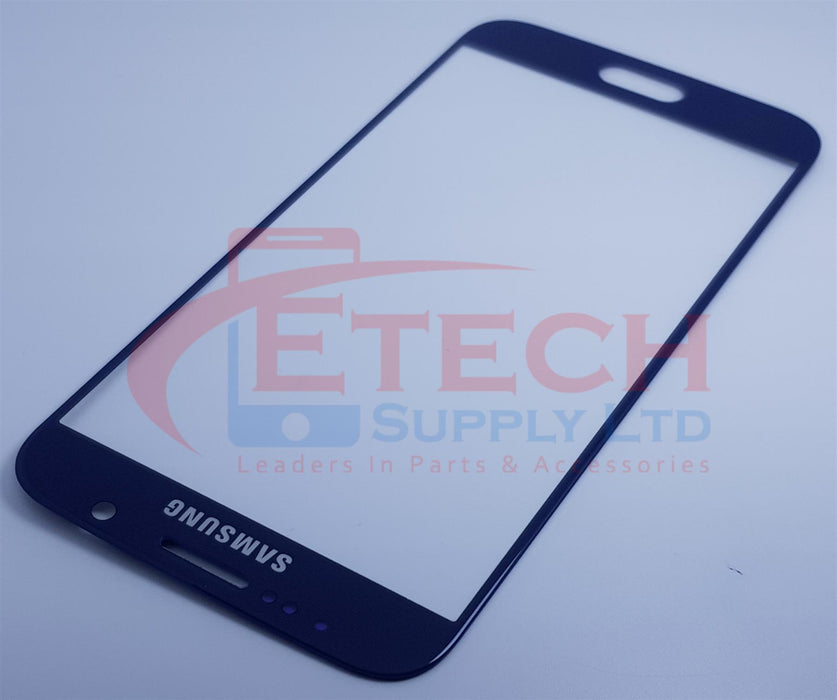Samsung Galaxy S6 G920F Replacement Top Glass Without OCA - Black Sapphire