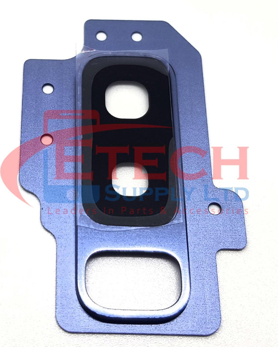 Samsung Galaxy S9 Plus G965F Replacement Rear Camera Ring With Lens & Adhesive - Coral Blue