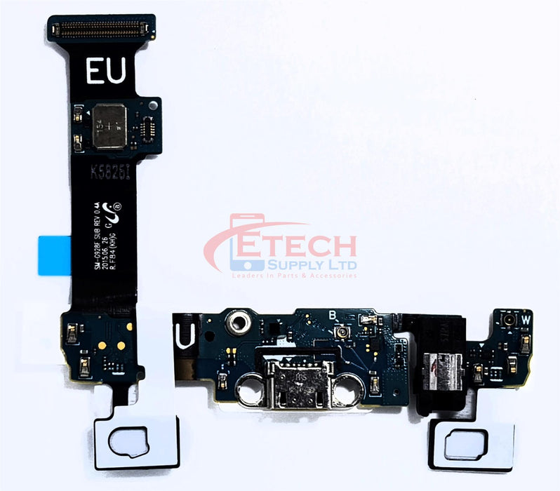 Samsung Galaxy S6 Edge Plus G928F Replacement Charging Flex Cable With Microphone & Headphone Jack