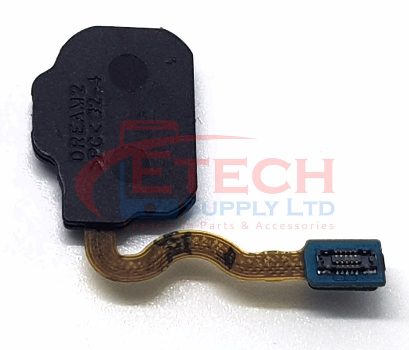 Samsung Galaxy S8 G950F / S8 Plus G955F Replacement Fingerprint Scanner Sensor Button  - Midnight Black