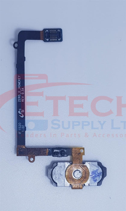Samsung Galaxy S6 Edge G925F Replacement Home Button With Flex Cable - Green Emerald