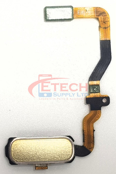 Samsung Galaxy S7 G930F Replacement Home Button Flex -  Gold Platinum