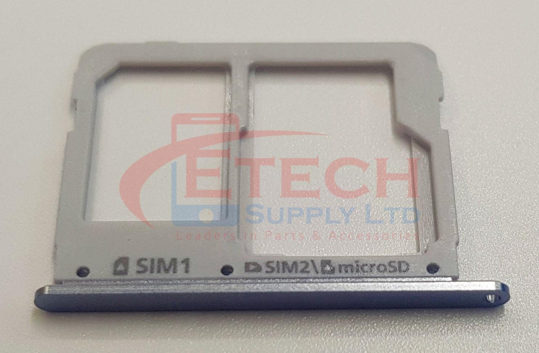 Samsung Galaxy A3 A310F 2016  Replacement Sim And SD Card Tray - Grey