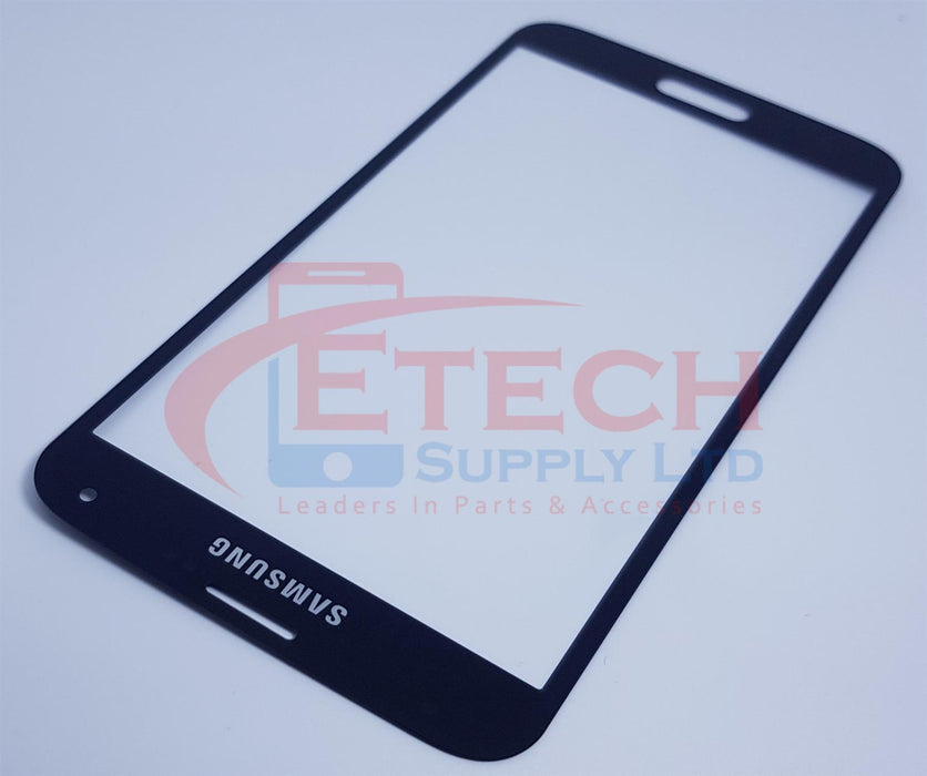 Samsung Galaxy S5  G900F Replacement Top Glass Without OCA - Electric Blue