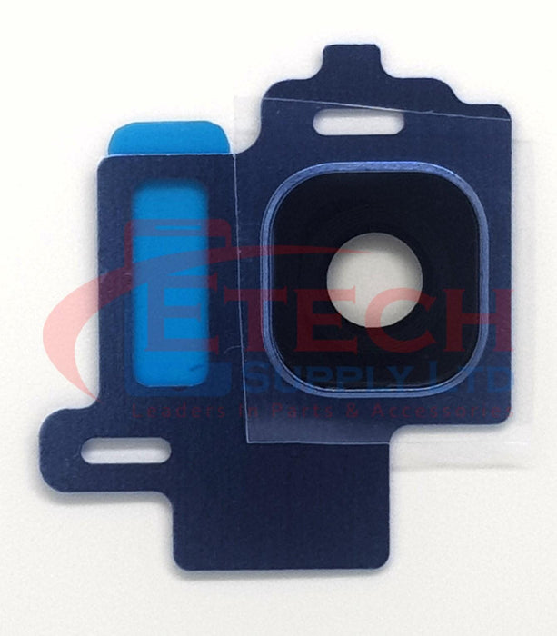 Samsung Galaxy S8 G950F Replacement Rear Camera Ring With Lens & Adhesive - Coral Blue